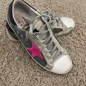 Golden Goose low top camo sneakers